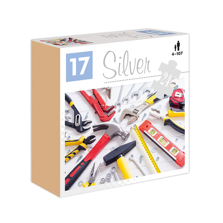 SILVER PUZZLE 24 EL. NARZĘDZIA