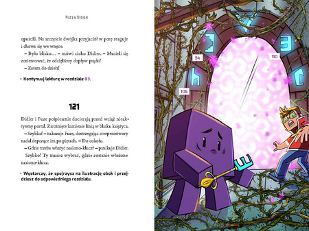 Fuze i Didier. Zagrożenie w strefie tajemnic. Książka, w której Ty jesteś bohaterem!