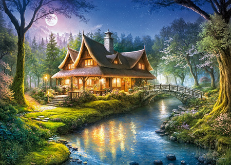 Puzzle 1000 CherryPazzi Forester's Cottage 30684