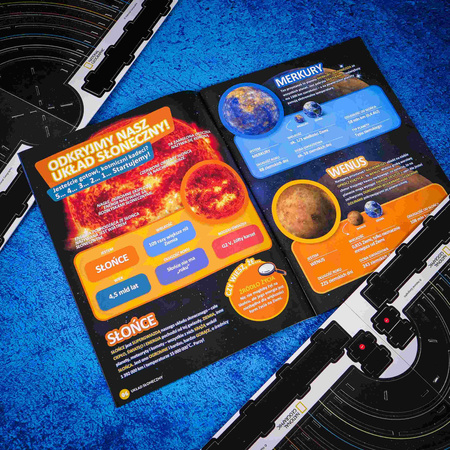 Puzzle 173 3D National Geographic Układ Słoneczny