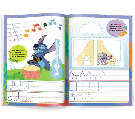 Disney Stitch rysujemy szlaczki KSS-9115