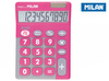Kalkulator duże klawisze Milan Touch Duo różowy