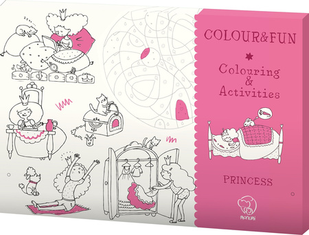 Teczka kreatywna COLOUR&FUN Princesses