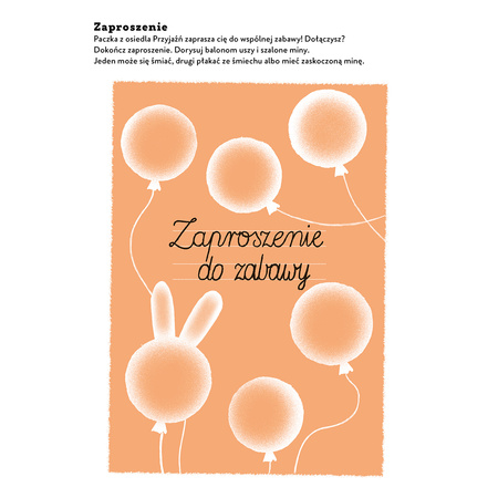 Paczka z osiedla Przyjaźń. Zeszyt o uczuciach dla pięciolatków. Mądrale