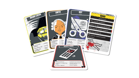 The Investigation Kryminalna gra karciana do nauki angielskiego Edgard Games