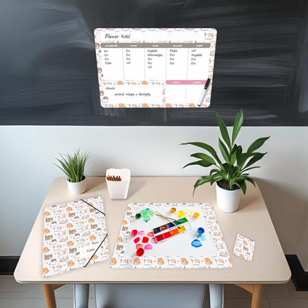 Zestaw szkolny z nadrukiem kittens