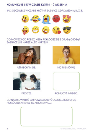 Komunikuję się w trudnych sytuacjach Materiały dla uczniów z problemami w komunikowaniu się