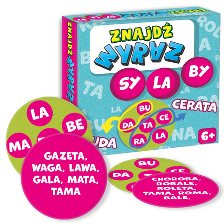 Gra Znajdź wyraz Sylaby