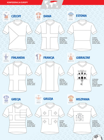 Flagi świata kolorowanka piłkarska z naklejkami