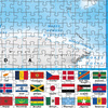 Puzzle 2000 Świat polityczny mapa 1:42 000 000