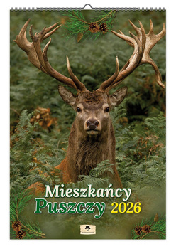 Kalendarz 2026 ścienny Mieszkańcy Puszczy A3 VD11