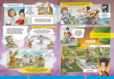 Historie świętych w komiksie