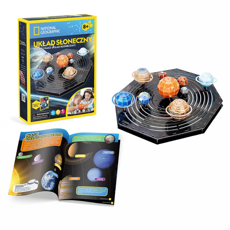 Puzzle 173 3D National Geographic Układ Słoneczny