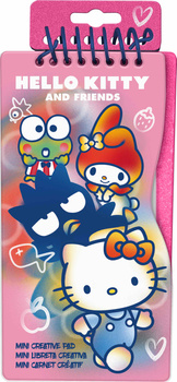 Zestaw kreatywny z naklejkami i szablonami Hello Kity HK50143