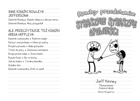 Rowley przedstawia. Strasznie straszne opowieści wyd. 2023