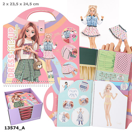 Zestaw Dress Me UP Top Model Collage Book 13574A