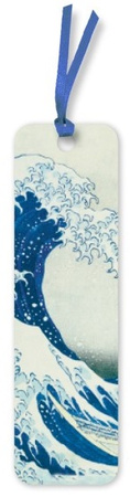 Zakładka do książki Wielka fala w Kanagawie Hokusai Katsushika FT BKMK36