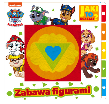 Zabawa figurami. Jaki to kształt? Psi Patrol