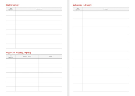 Kalendarz nauczyciela 2025/2026 A5T Nebraska z gumką CZARNY