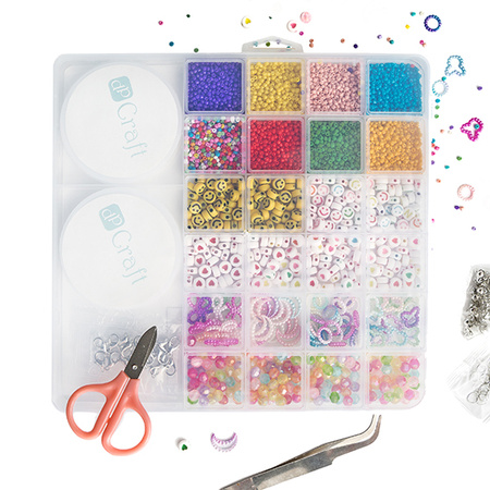 Zestaw koralików do wyrobu biżuterii