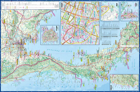 Tajlandia Południowa map&guide PL 2020