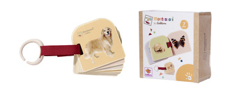 Książeczka z obrazkami Montessori Eichhorn