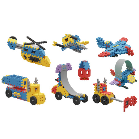 Klocki konstrukcyjne mini konstruktor Expert 141 elementów