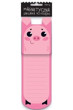 Zakładka magnetyczna notka Pig