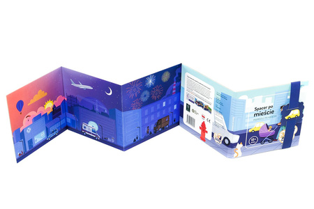 Spacer po mieście. Podróżuj po książce 18 mies.+