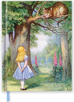 Notatnik A4 gładki TW Alicja w Krainie Czarów i Kot Cheshire FTSB069