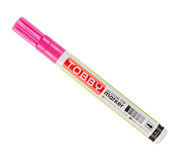 Marker olejowy Tobby różowy 1szt.