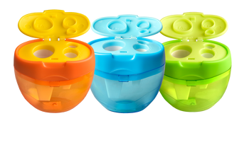 Temperówka potrójna 1 szt.mix