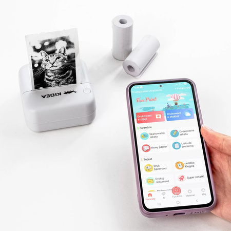Mini drukarka termiczna Kidea