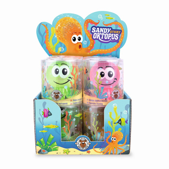 Gniotek Ośmiornica z przyssawkami 1szt.mix