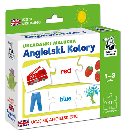 Układanki Malucha Angielski Kolory