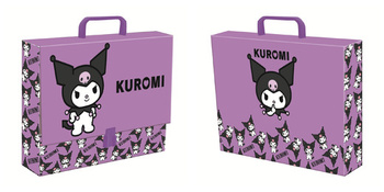 Teczka A4 z rączką XL Kuromi Violet