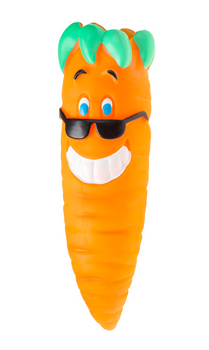 Marchewka piszcząca  19 cm dla zwierząt