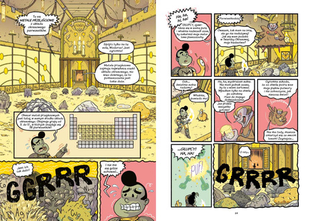 Pierwiastki. Tajemnice cząstek budujących świat. Naukomiks