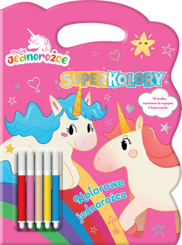 Kolorowe jednorożce. Moje Jednorożce. SuperKolory
