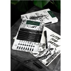 Zestaw Pitt Artist Pen Faber-Castell black