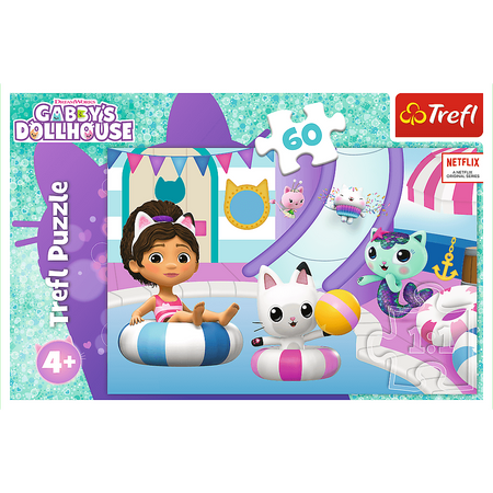 Puzzle 60 Gabby na basenie 17393