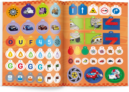 Disney uczy Auta Litery UDZ-9305