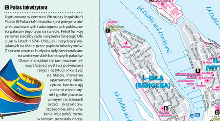 Malta laminowany map&guide XL 2w1 przewodnik i mapa