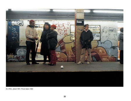 New York Subway Graffiti wer. angielska