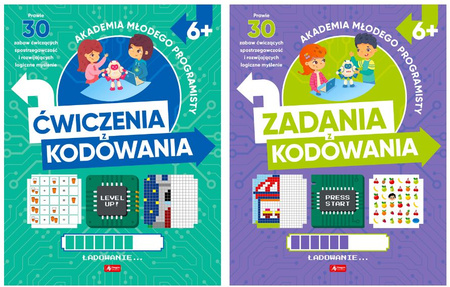 Pakiet Akademia programisty. Ćwiczenia z kodowania / Zadania z kodowania