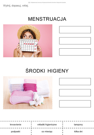 Dojrzewanie Materiały dla uczniów ze specjalnymi potrzebami edukacyjnymi