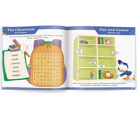 Disney uczy Elementarz języka angielskiego Ćwiczenia UEC-9301