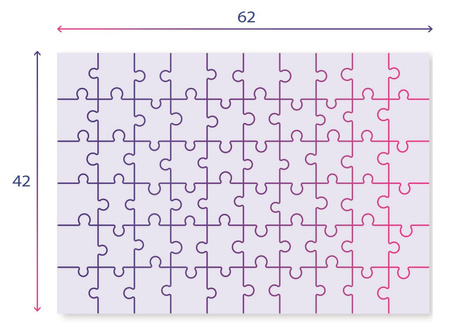 Puzzle 104 maxi super color Świnka Peppa 23752