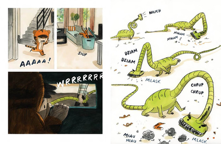 Mika i wyjec. Arcygroźne domostwory