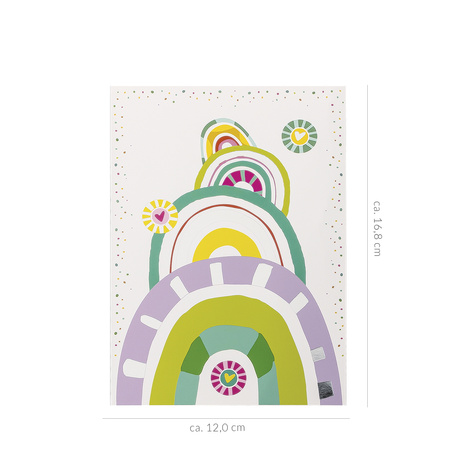 Zestaw kartek okolicznościowych Good Feelings 8 szt.